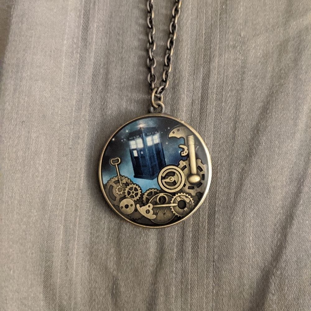 Doctor Who long necklace